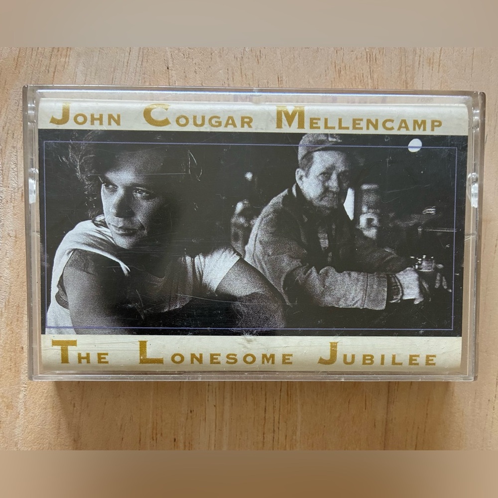 John Cougar Mellencamp The Lonesome Jubilee 1987 Cassette Tape